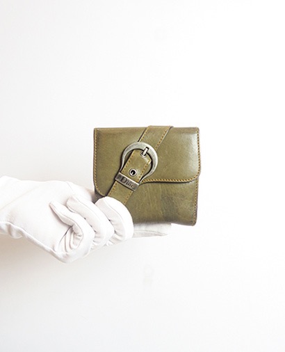 Christian Dior Saddle Purse, front view